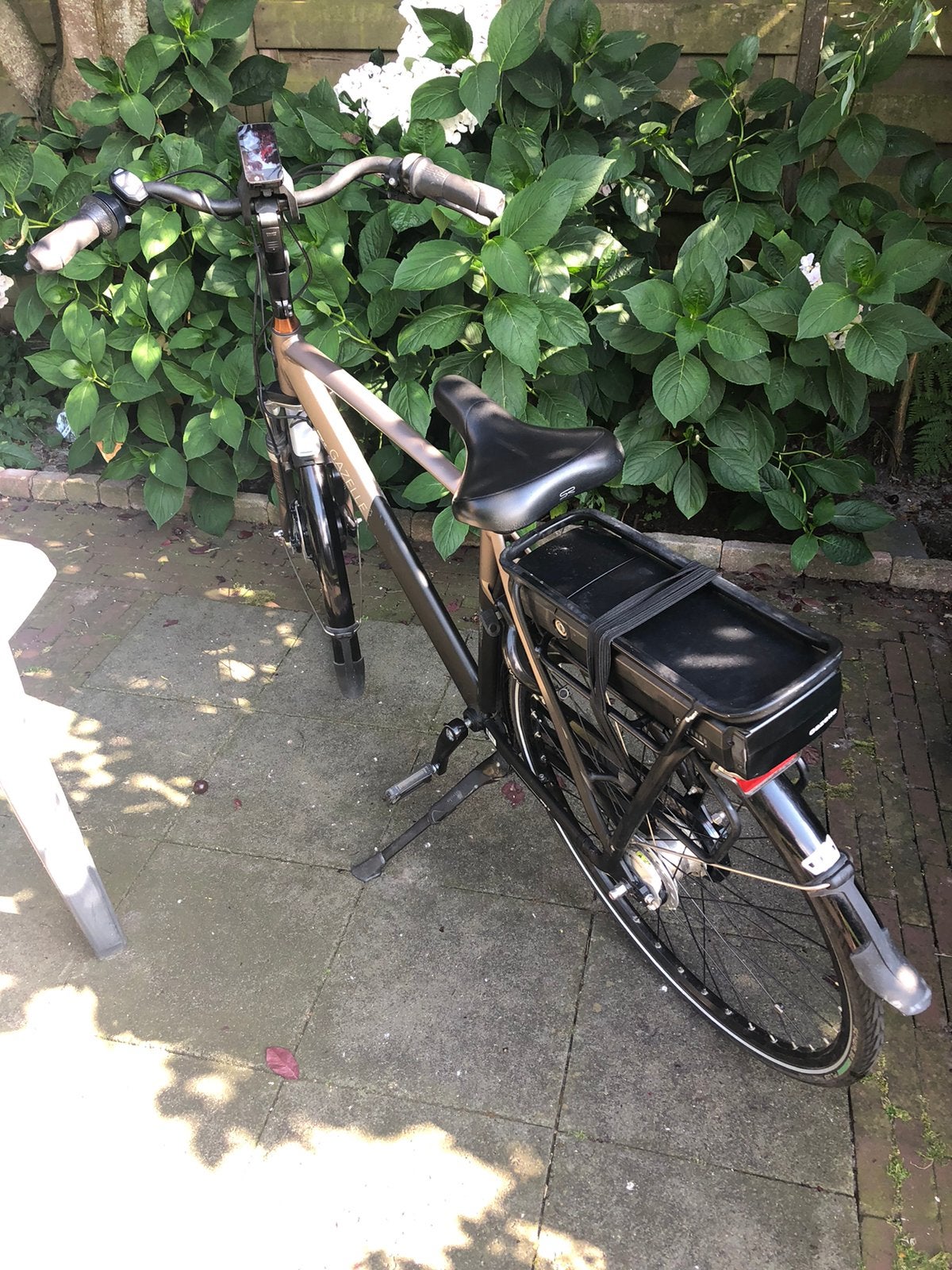 Gazelle elektrische Herenfiets, 57 tot 61 cm, Ophalen of Verzenden, Zo goed als nieuw, Gazelle