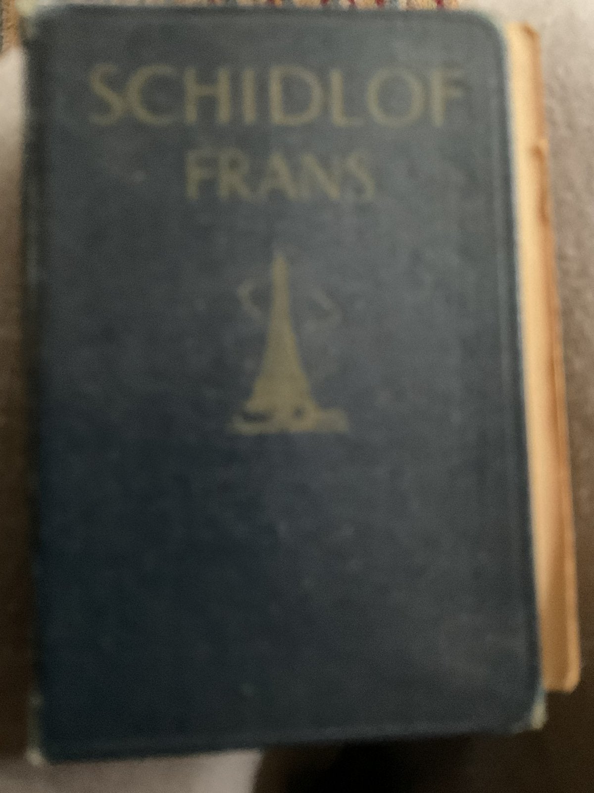 Schidlof frans, Ophalen of Verzenden