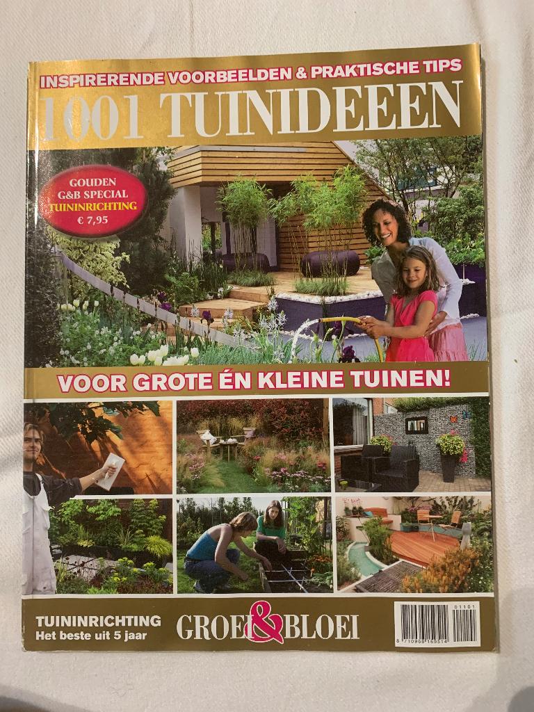 1001 tuinideeen, Ophalen of Verzenden, Zo goed als nieuw, Interieur en Design