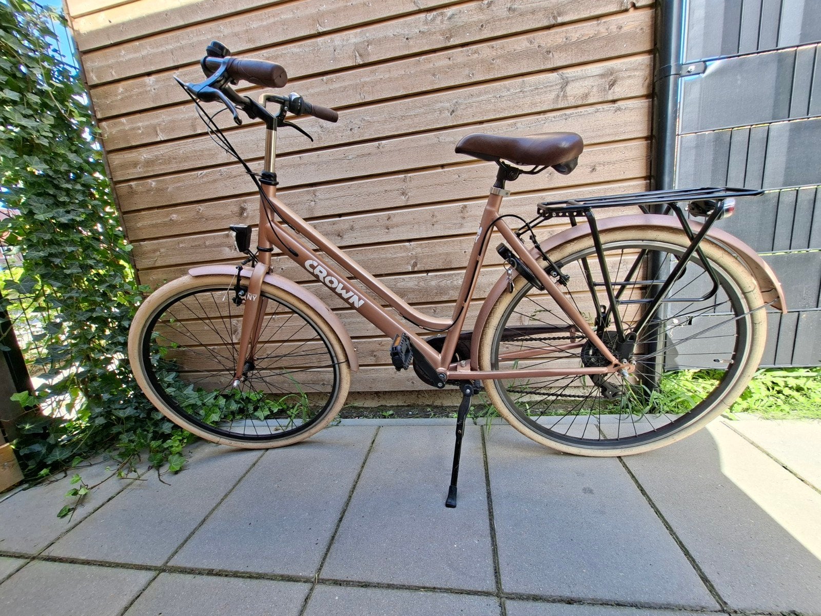 Crown New York Damesfiets 7 versnellingen 28 inch 53 cm, Gebruikt, Versnellingen, 50 tot 53 cm, Ophalen
