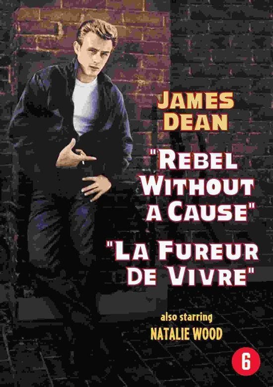 James Dean in 'Rebel Without a Cause', Drama, Ophalen of Verzenden, Zo goed als nieuw, 1940 tot 1960