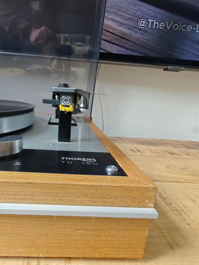Thorens TD 160 Platenspeler - Zeer Goede Staat, Ophalen, Zo goed als nieuw, Platenspeler, Thorens