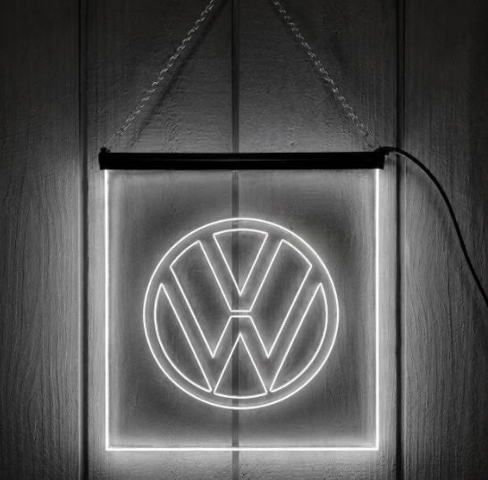 Led bord Volkswagen, Verzamelen, Ophalen of Verzenden, Nieuw, Reclamebord