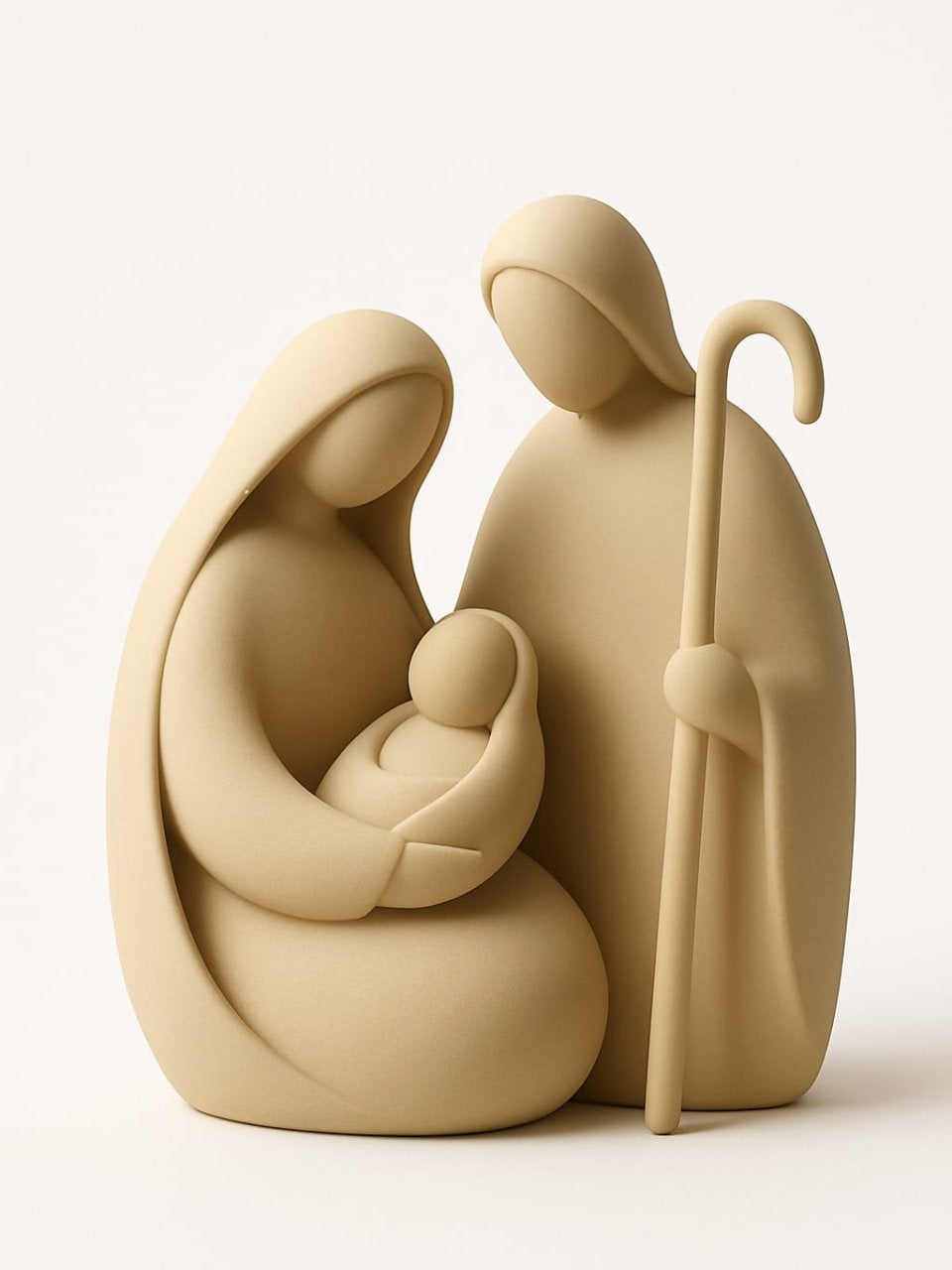 3D Geprinte Jozef, Maria en Jezus Beeldje - Diverse Kleuren, Verzamelen, Ophalen of Verzenden, Nieuw, Beeld(je), Christendom | Katholiek