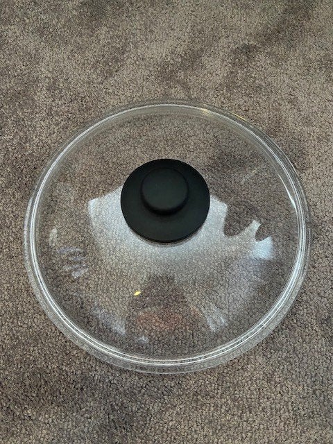 Glazendeksel hapjespan 25cm, Overige materialen, Overige typen, Met deksel, Ophalen of Verzenden