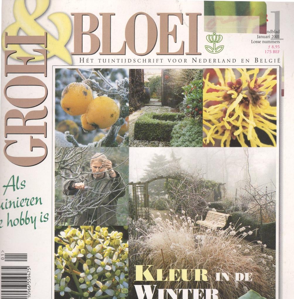 Tuin Tijdschrift Groei en Bloei, een heel jaargang, Ophalen, Zo goed als nieuw, Wetenschap en Natuur