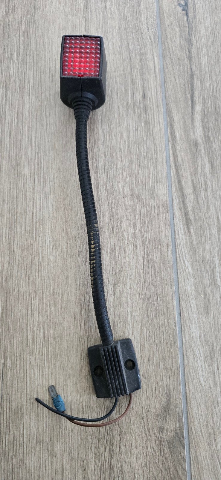 Flexibele leeslamp met rode lens voor auto/camper, Ophalen of Verzenden, Gebruikt, Universele onderdelen