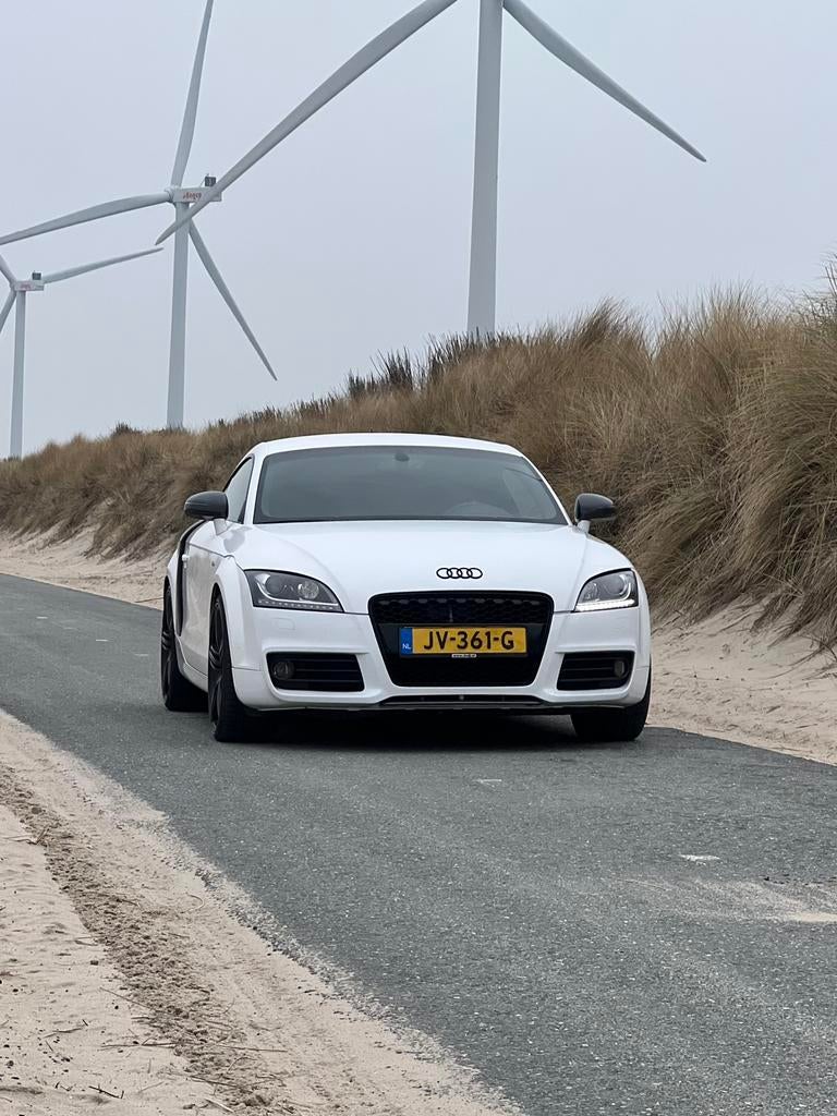 Audi TT 2.0 Tfsi Coupe 147KW AUT 2009 Wit, Auto's, Audi, TT, 4 cilinders, 1984 cc, 4 stoelen