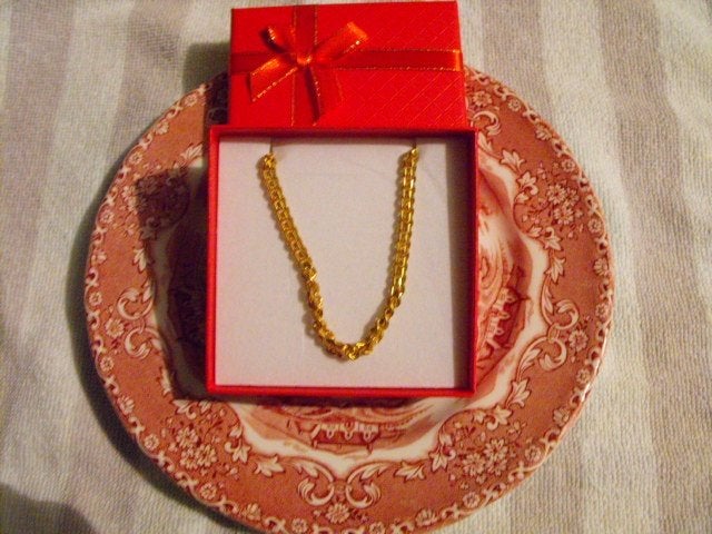 Sieraden, Ophalen of Verzenden, Overige materialen, Overige typen, Verguld