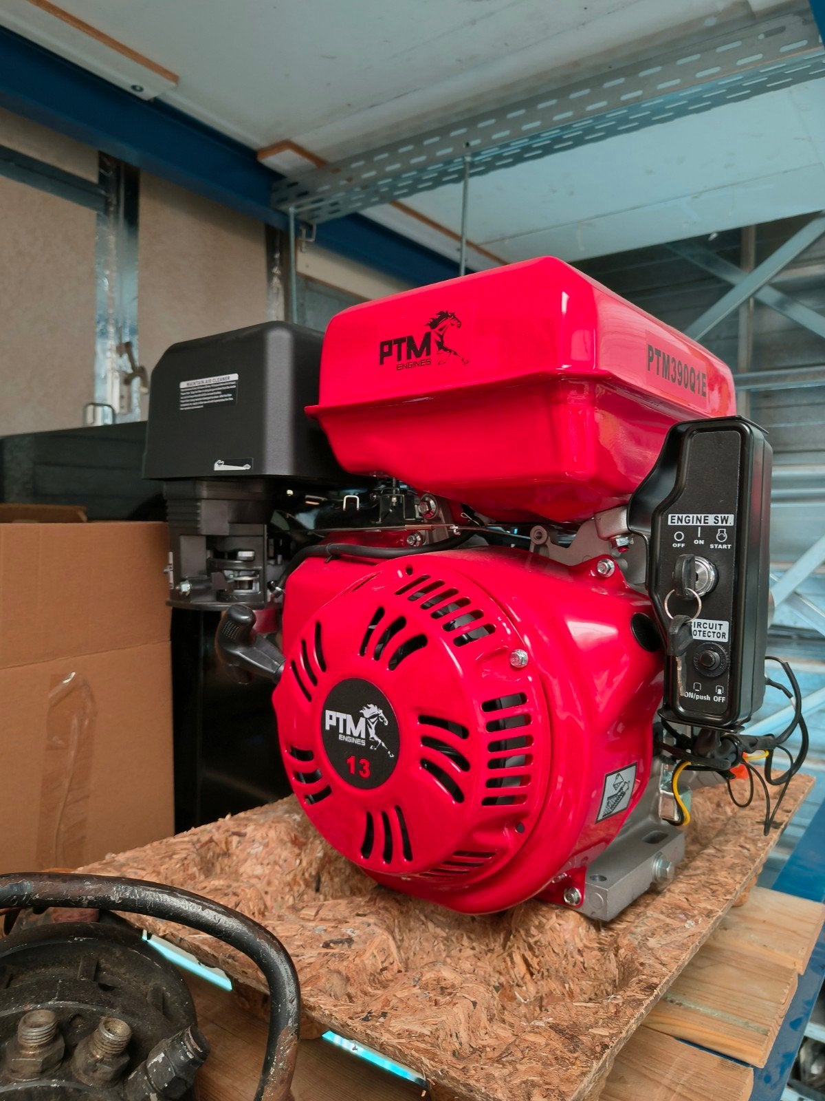PTM 3900E 13 PK benzinemotor + hydrauliekpomp + 50L tank – N, Ophalen, Benzinemotor, ., Nieuw