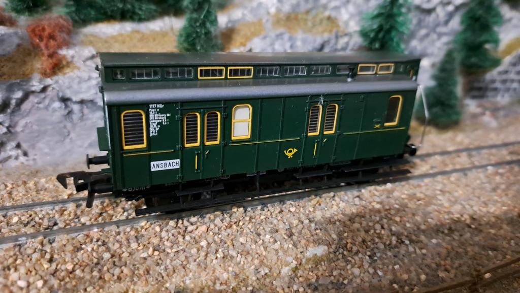 Fleischmann ho 4x, Hobby en Vrije tijd, Gelijkstroom, Fleischmann, Wagon, Ophalen of Verzenden