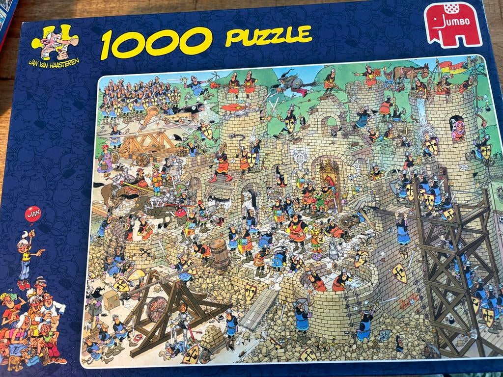 Jan van Haasteren Puzzels - Diverse stuks, Ophalen, 500 t/m 1500 stukjes, Gebruikt, Legpuzzel