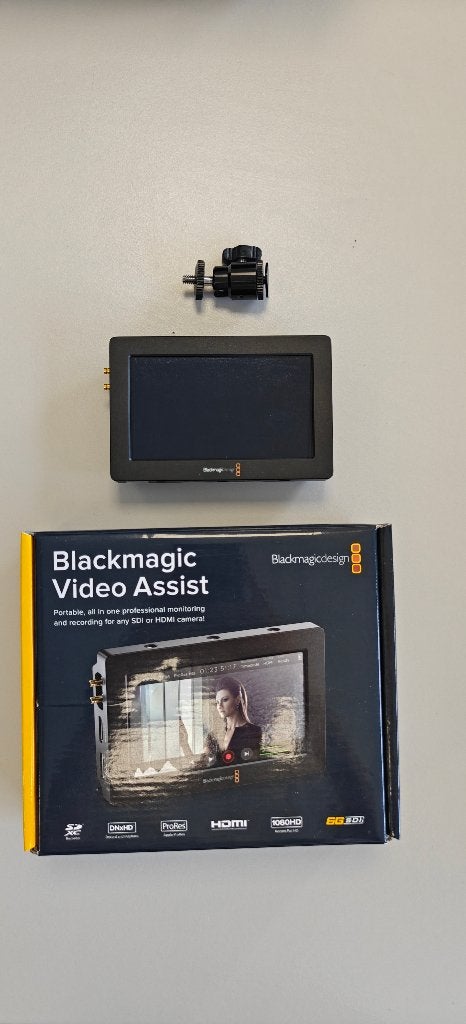 Blackmagic Design Video Assist 5" 6G-SDI / Full HD, Ophalen, Zo goed als nieuw, Video