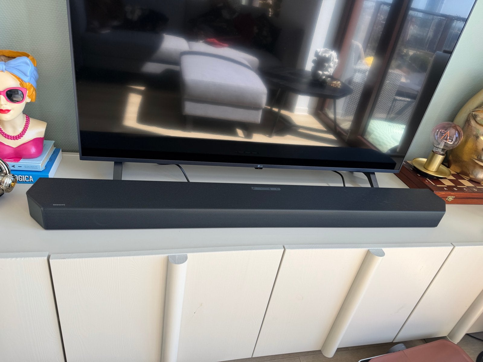 Samsung Soundbar HW-Q700C met Draadloze Subwoofer, Ophalen, Met externe subwoofer, Zo goed als nieuw