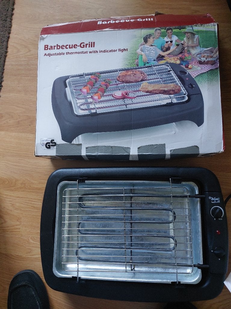 1 elektrische barbecue/ grill, Tuin en Terras, Elektrische barbecues, Ophalen of Verzenden, Nieuw