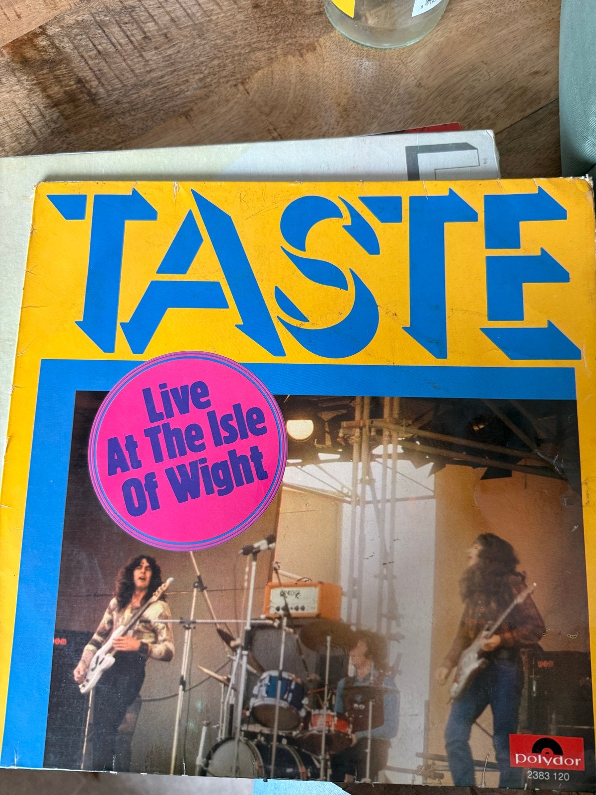 Taste - Live At The Isle Of Wight LP (1971), LP, Gebruikt, Blues Rock, Ophalen of Verzenden