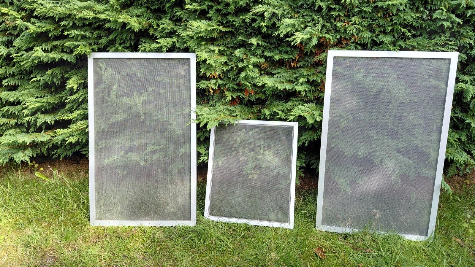 3 horren voor Eilers voortent, Ophalen