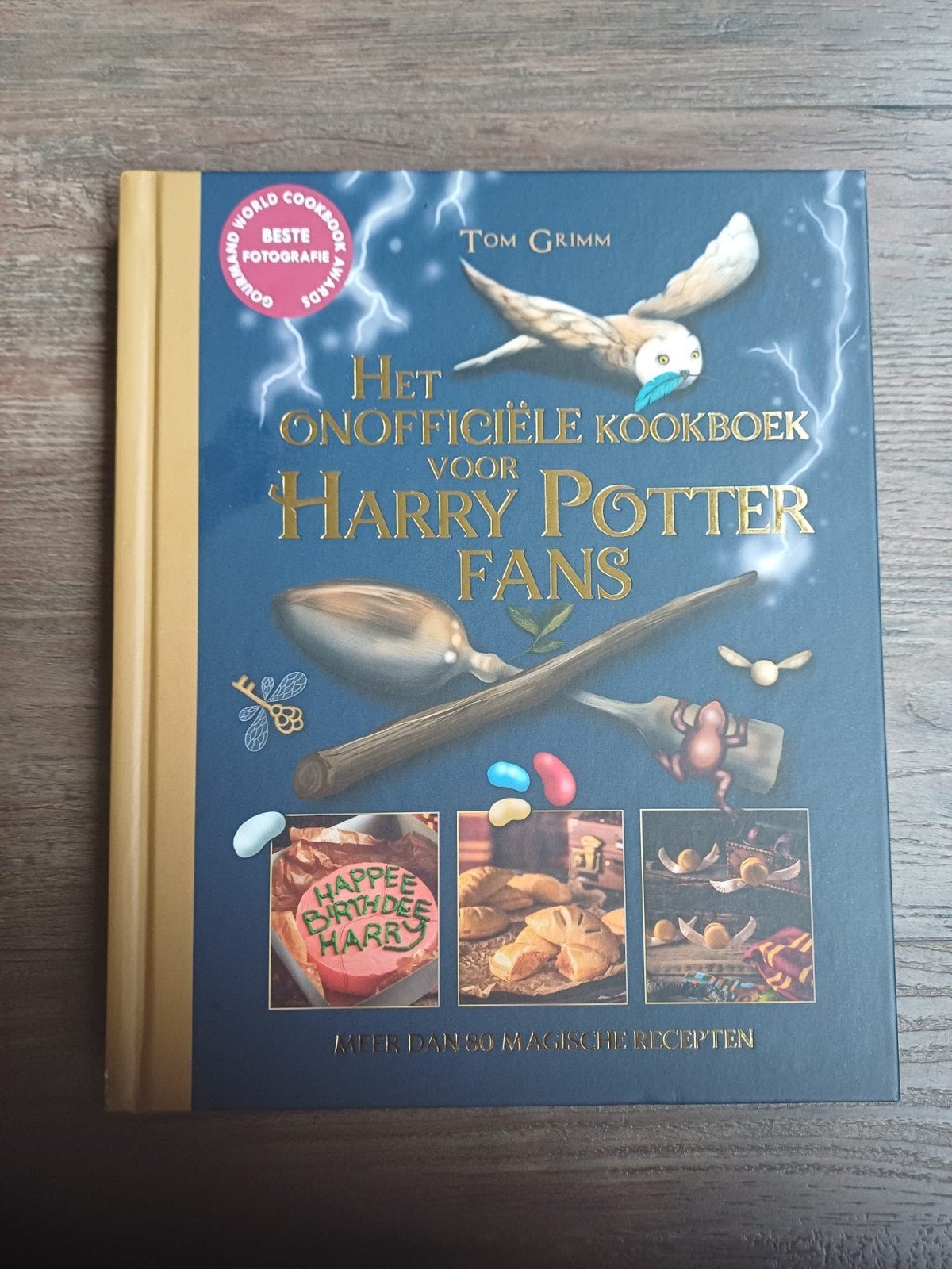 Tom Grimm - Het onofficiële Kookboek voor Harry Potter fans, Ophalen of Verzenden, Zo goed als nieuw, Tom Grimm