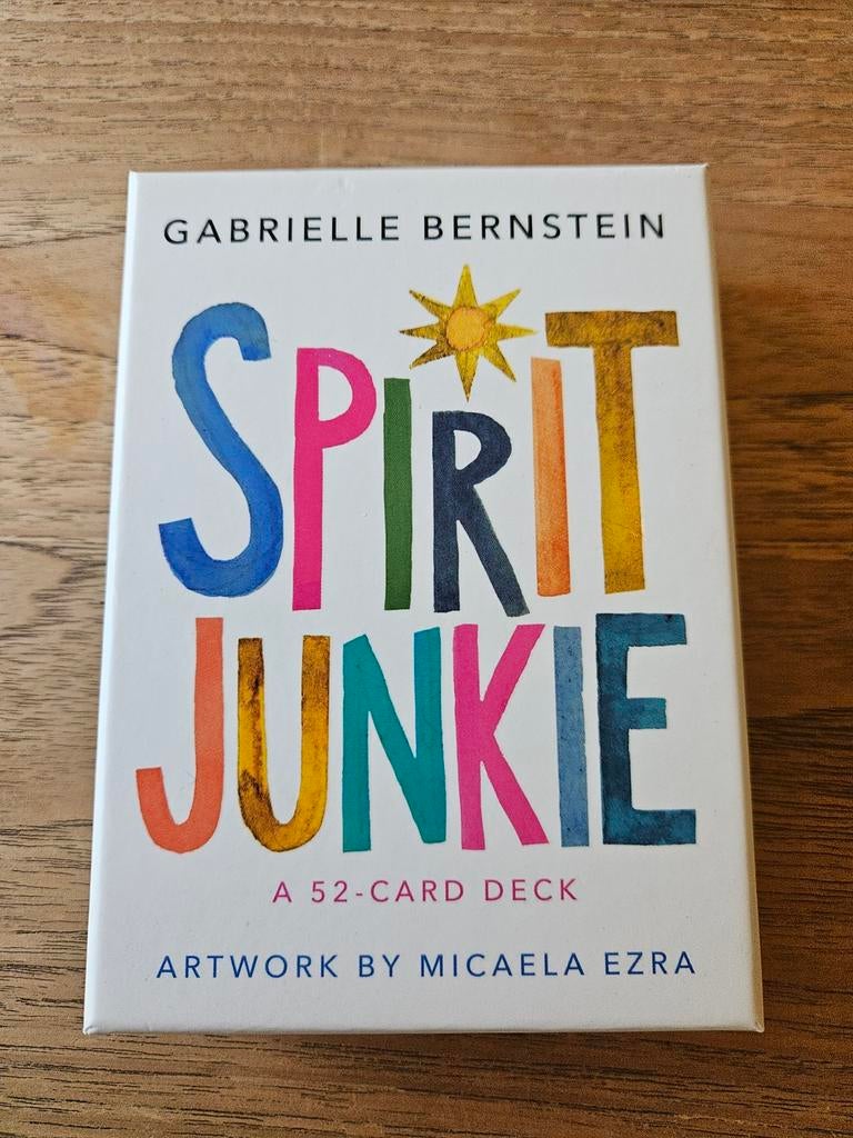 Spirit Junkie affirmation deck - Gabrielle Bernstein, Boeken, Esoterie en Spiritualiteit, Ophalen of Verzenden, Zo goed als nieuw