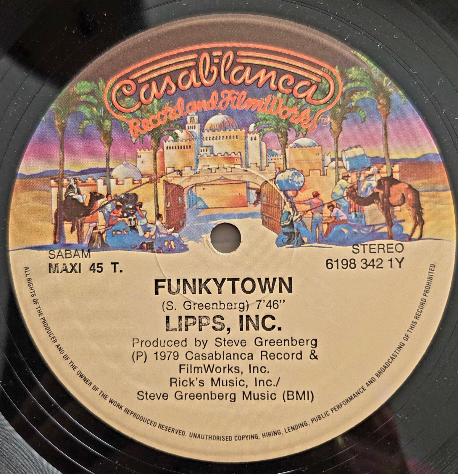 Lipps, Inc. - Funkytown, 12" Maxi Single, Cd's en Dvd's, Vinyl Singles, Ophalen of Verzenden