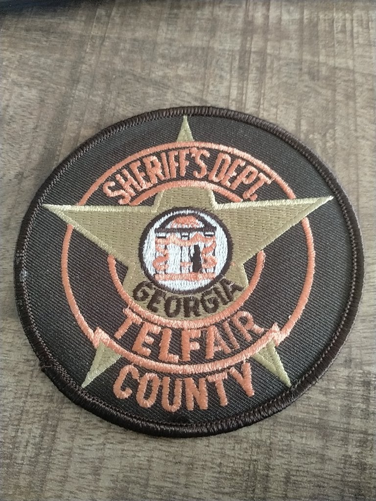 USA , Georgia , Telfair County Sheriff's Department , Patch, Verzenden, Overige soorten, Amerika, Embleem of Badge