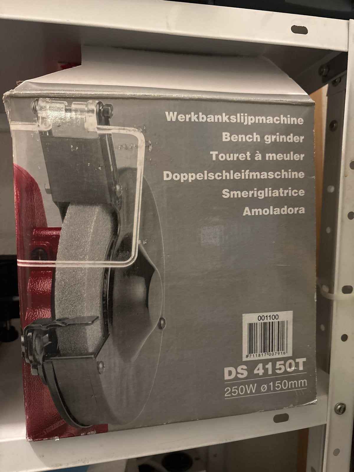 Werkbankslijpmachine DS 4150T 250W Ø150mm, Ophalen, Nieuw, Minder dan 700 watt, Werkbankslijpmachine