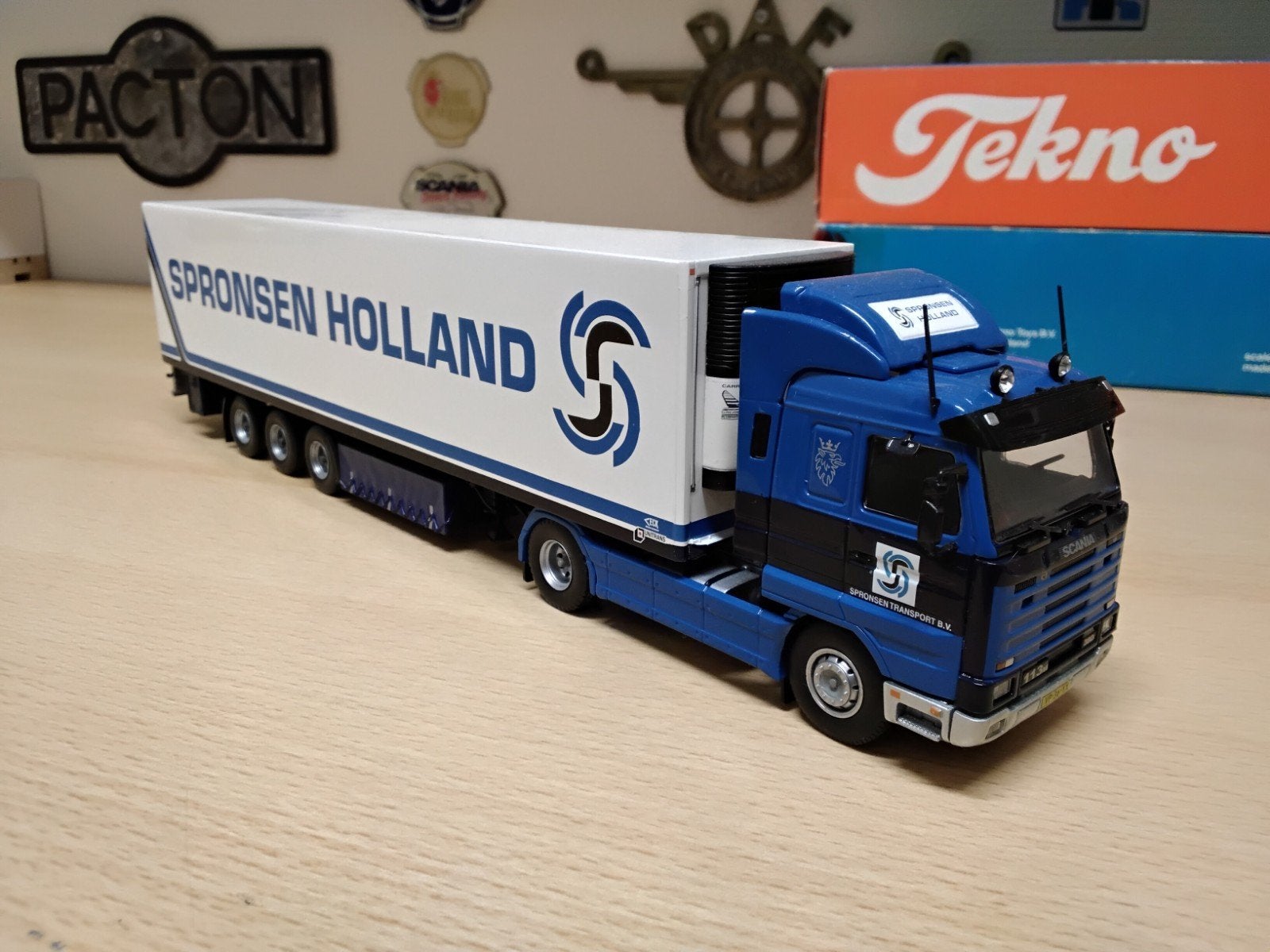 Tekno Scania, Ophalen of Verzenden, Nieuw, Bus of Vrachtwagen, Tekno