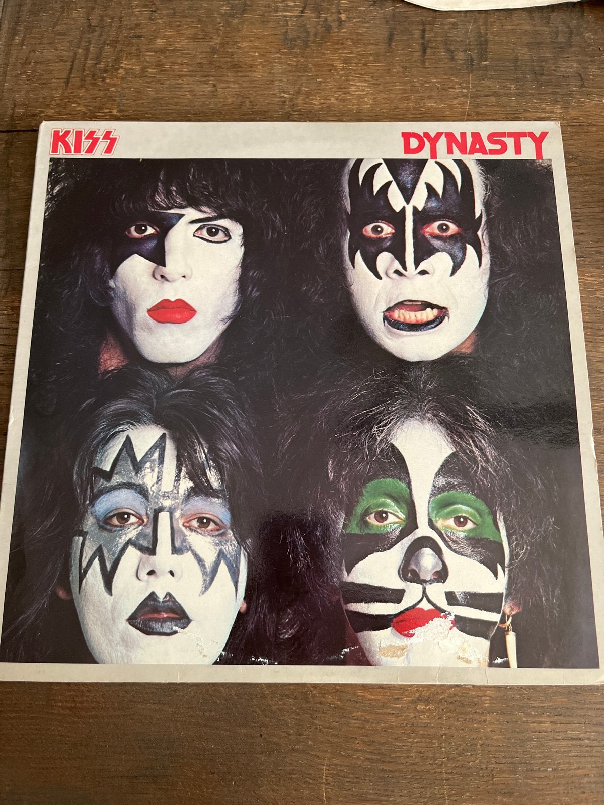 KISS - Dynasty LP (1979) - Originele Persing, Gebruikt, 12 inch, Poprock, Fotohoes