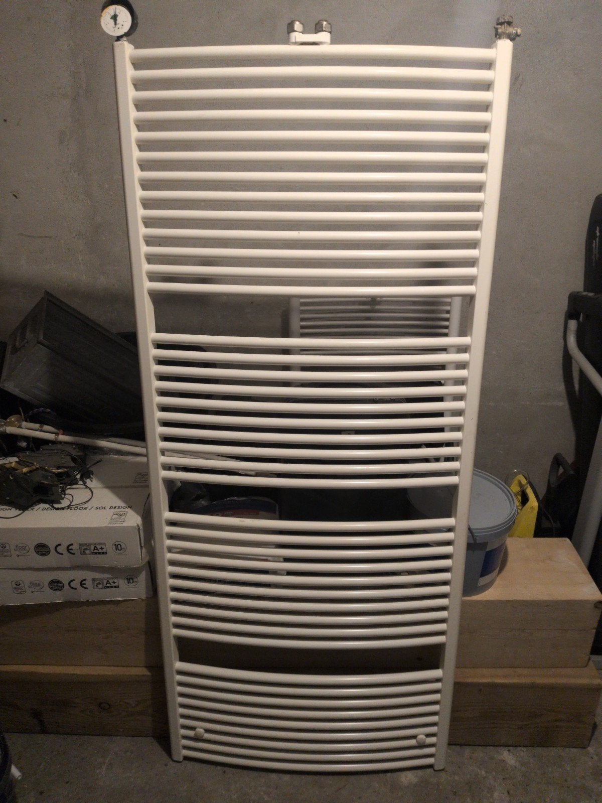 2x Design Radiator - Gebruikt, Inclusief Aansluitingen, Ophalen, Gebruikt, Radiator