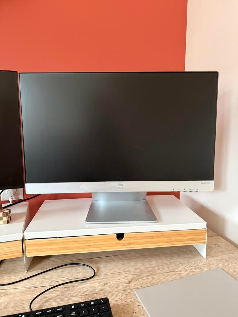 Computerscherm | monitor HP, Computers en Software, Monitoren, Kantelbaar, HDMI, Full HD, Zo goed als nieuw