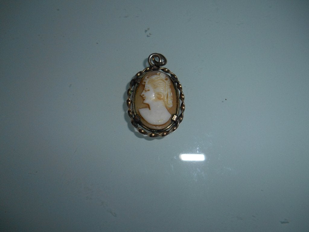mooi antiek camee double, Ophalen of Verzenden, Overige materialen