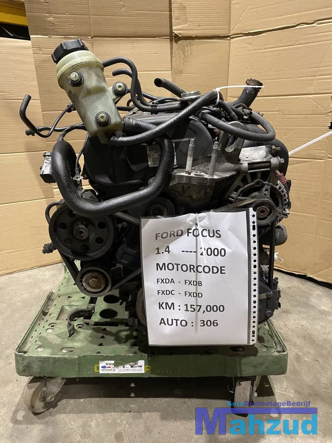 FORD FOCUS 1.4 FXDA FXDB FXDC FXDD Motorblok motor, Gebruikt, Info@ford.com, Ophalen of Verzenden, Ford