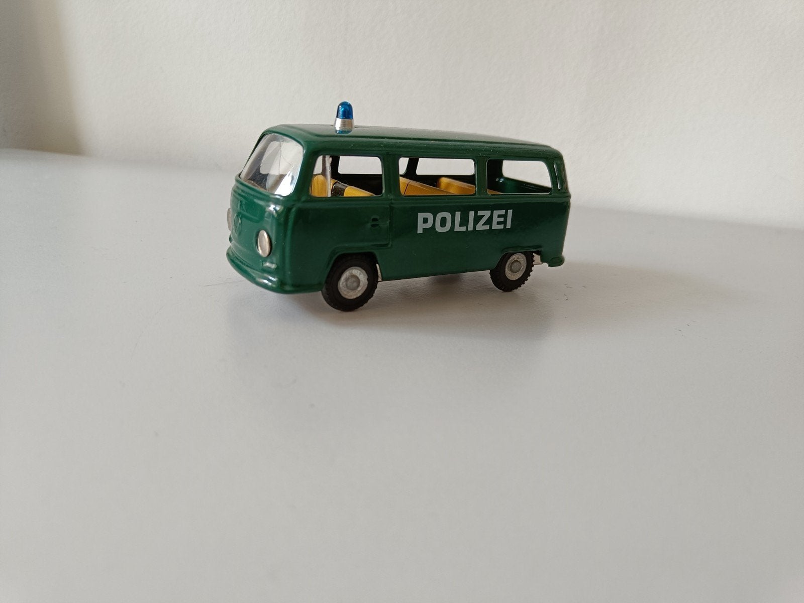 Kovap Blikken speelgoed VW T2 Bus Polizei in doosje, Ophalen of Verzenden