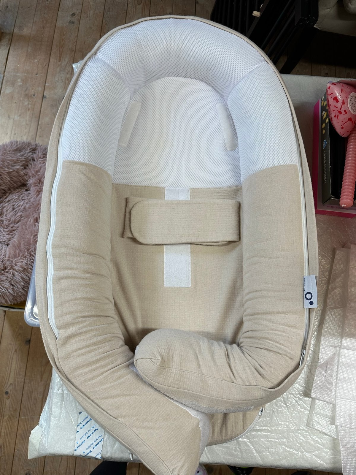 Doomoo Baby Nest Zand / Beige, Ophalen, Gebruikt, Overige typen