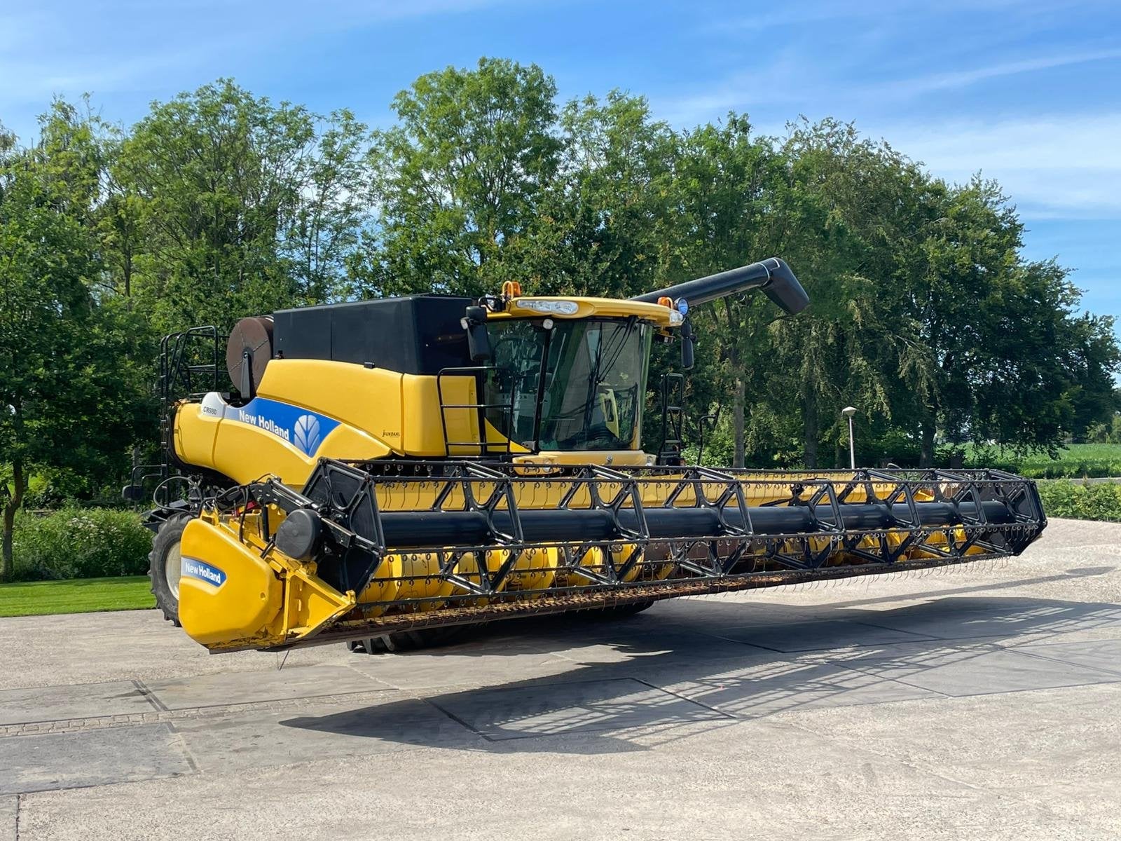 New Holland CR 9.80 CR 980 10.60 meter maaibord Airco 2800 U, Zakelijke goederen, Agrarisch | Werktuigen, Overige, Oogstmachine