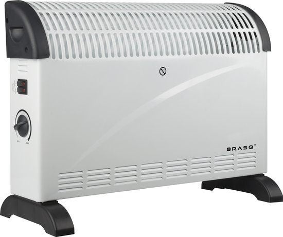BRASQ Convector Kachel CH300 tot 2000 Watt, Ophalen, Overige soorten, Elektrisch, Zo goed als nieuw