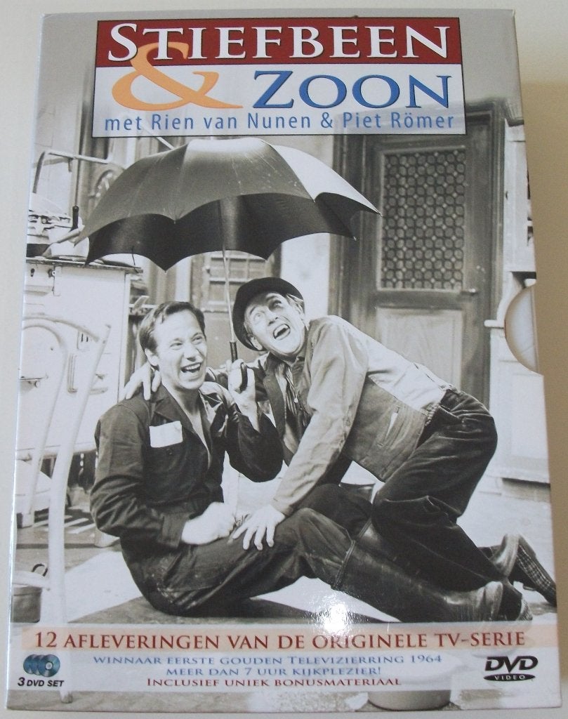 Dvd *** STIEFBEEN & ZOON *** 3-Disc Boxset 12 afleveringen, Alle leeftijden, Ophalen of Verzenden, Zo goed als nieuw, Komedie
