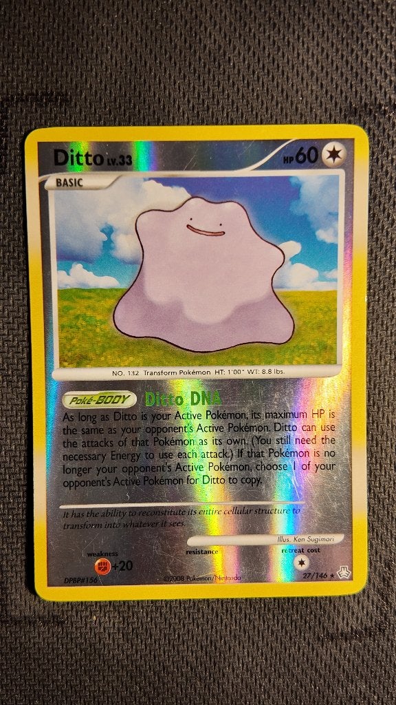 Ditto 27 Legends Awakened | Pokemon kaart, Ophalen, Losse kaart, Foil