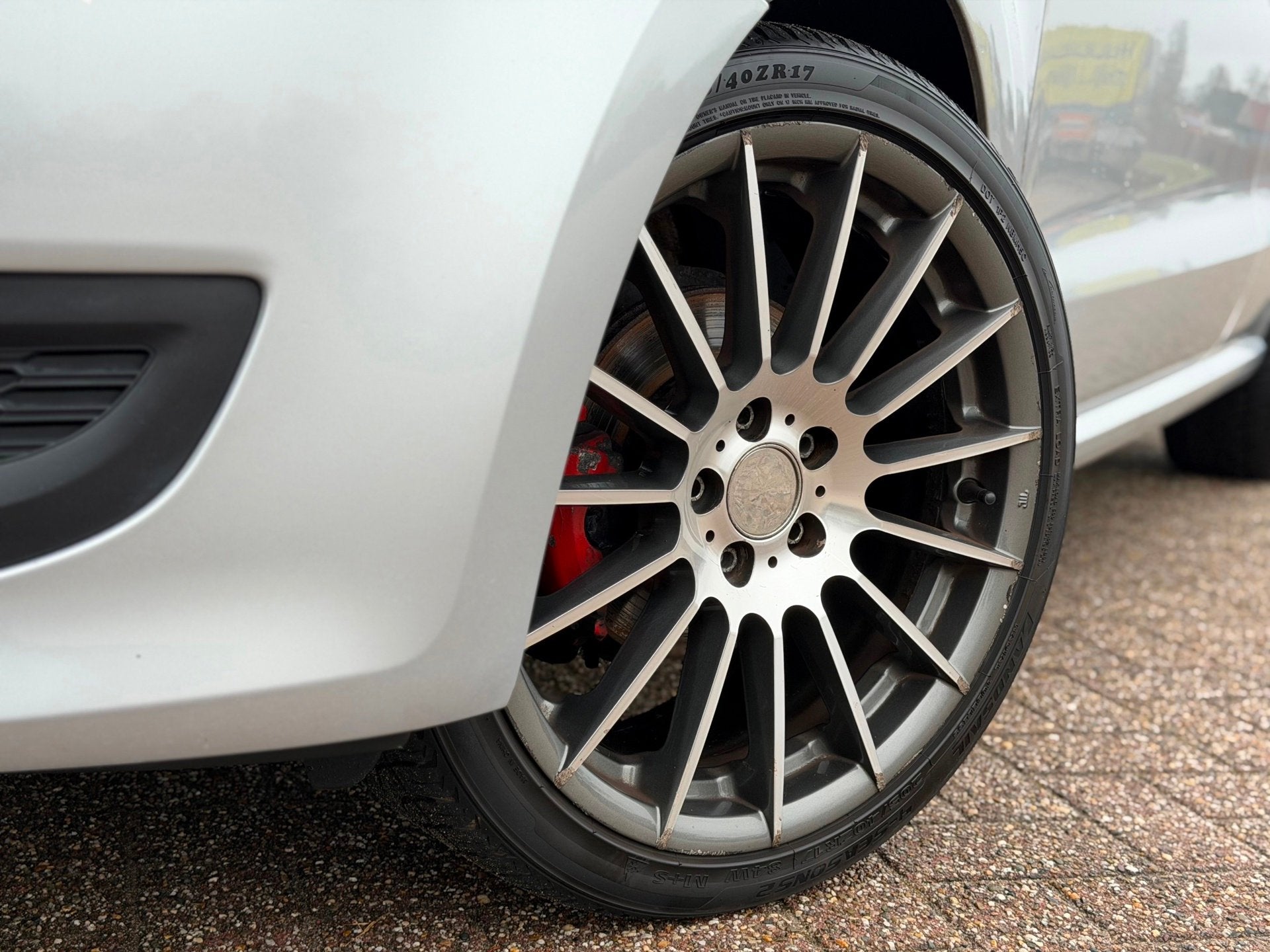 Volkswagen Polo 1.4-16V Trendline APK Sportvelgen, Auto's, Voorwielaandrijving, Zwart, 4 cilinders, Bedrijf
