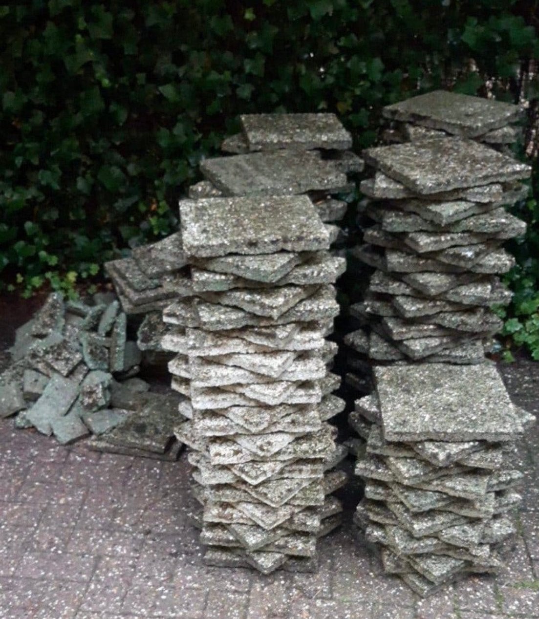 Gratis tegels van gelijke grootte, Doe-het-zelf en Verbouw, Ophalen, Overige materialen, Gebruikt, 20 tot 40 cm