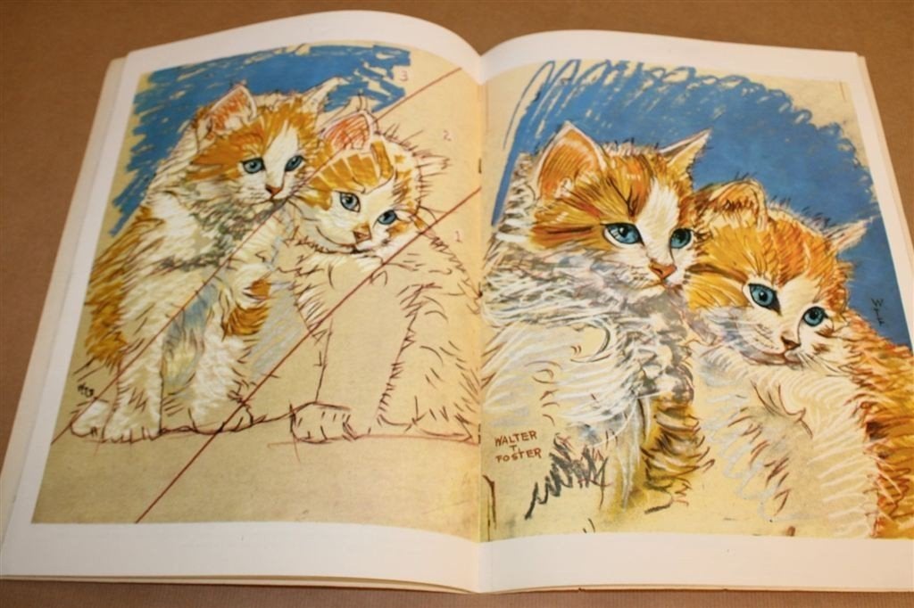How to Draw Cats — Walter Foster Art Books, Vintage 1984, Verzenden, Gelezen, Overige onderwerpen