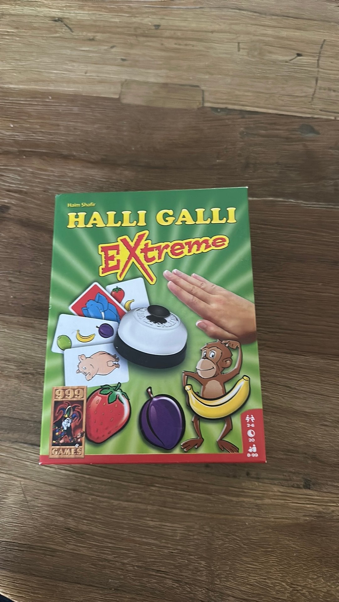 Halli galli extreme, Ophalen, Zo goed als nieuw