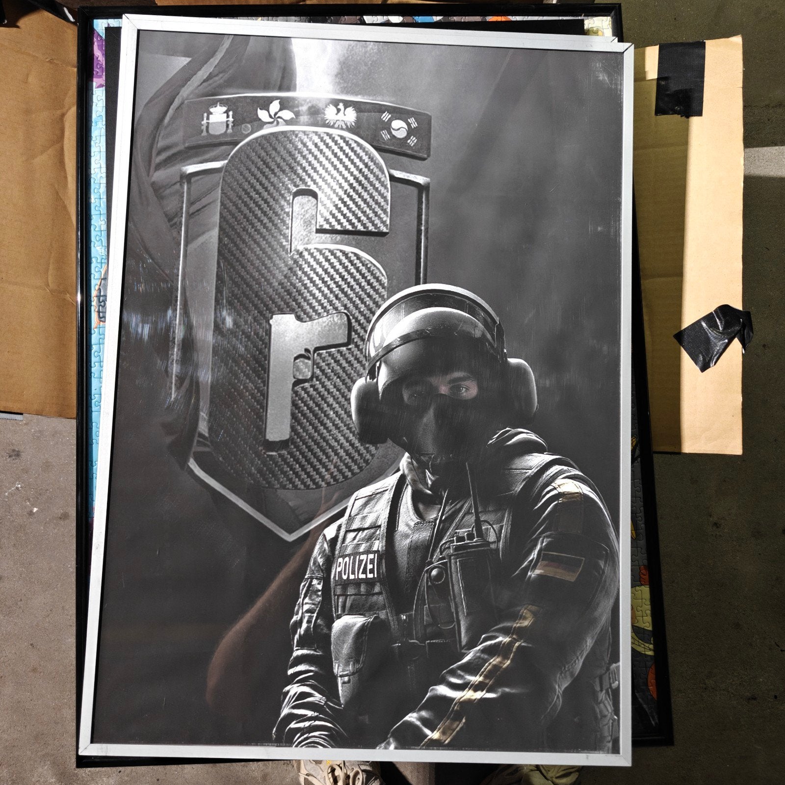 Rainbow Six Siege Posters met Lijst - Diverse Operators, Ophalen, Met lijst, A1 t/m A3, Film en Tv