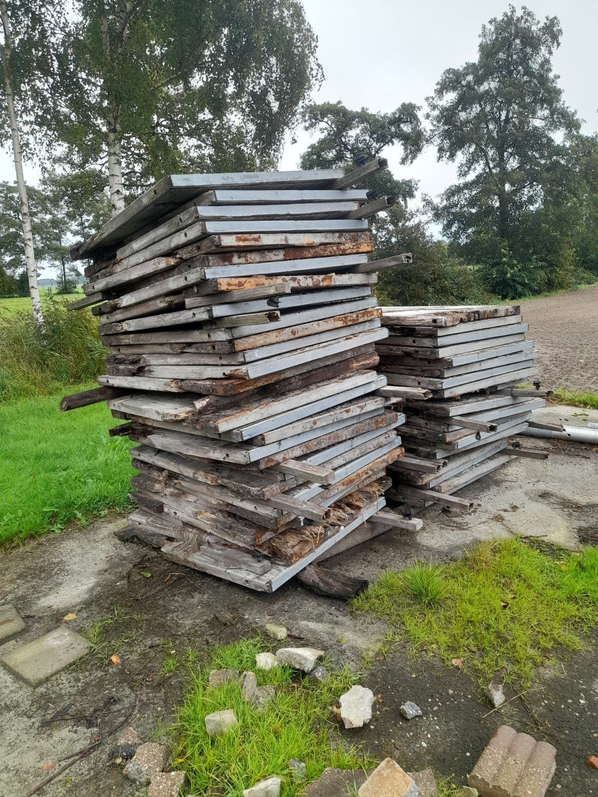 Gratis af te halen,  Partij gebruikte steenschotten., Ophalen of Verzenden