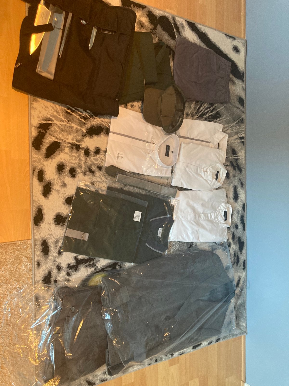 Praktijk kleding, Verzenden, Gedragen
