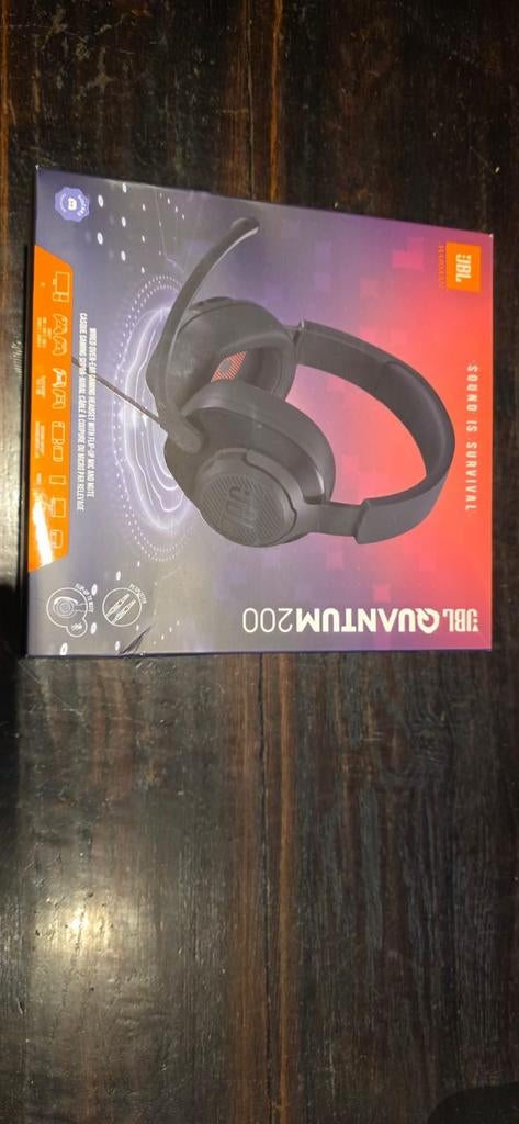 JBL Quantum 200 Gaming Headset - Nieuw in doos, Audio, Tv en Foto, Koptelefoons, Nieuw, Ophalen of Verzenden