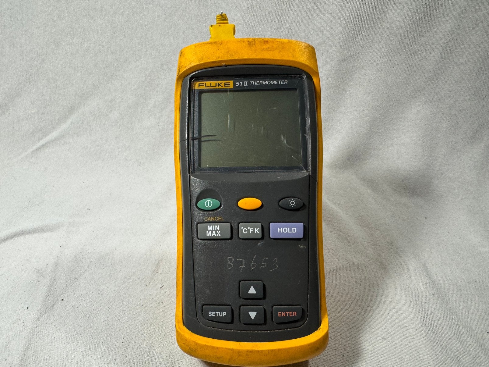 Fluke 51 II Thermometer, Ophalen of Verzenden, Gebruikt, Temperatuur