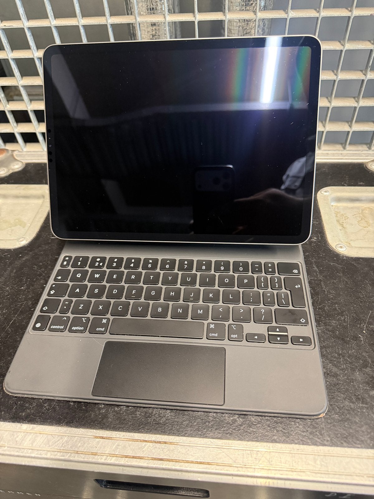 Ipad Pro 11”, M1, 128GB met Apple keyboard, MacBook Pro, 13 inch, Ophalen of Verzenden, Zo goed als nieuw