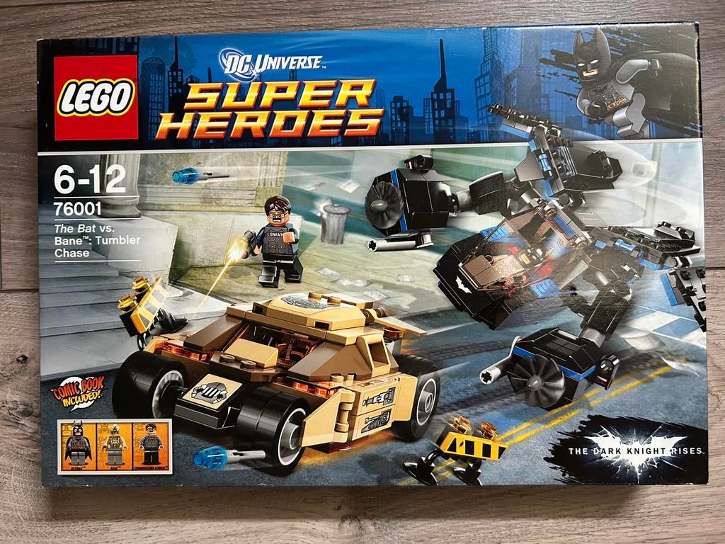 LEGO DC Super Heroes Batman 🦇 Tumbler Chase 76001 - NIEUW!, Ophalen of Verzenden, Nieuw, Complete set, Lego