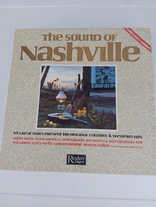 The Sound of Nashville- 9 LP box( Reader's Digest), Ophalen of Verzenden, Zo goed als nieuw, Boxset